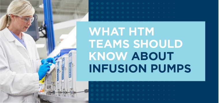 What HTM Teams Should Know About Infusion Pumps - Technician cleaning LVP pumps