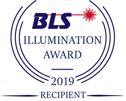 BLS illumination Award badge