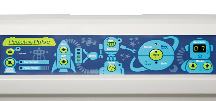 Pediatric low air loss controller