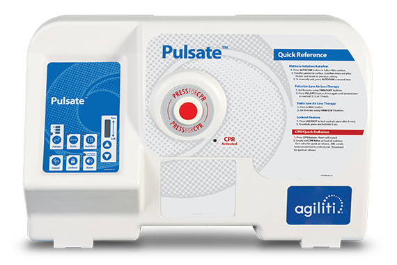Pulsate support surface controller