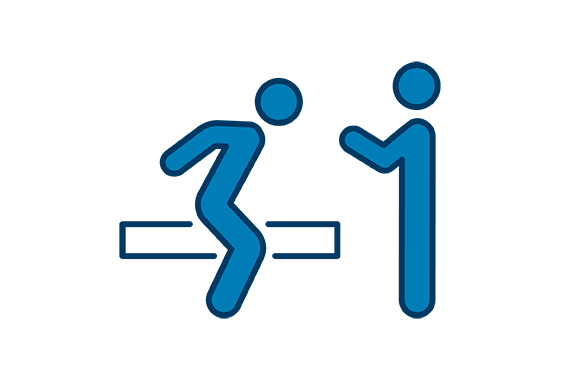 early mobility bed exit icon