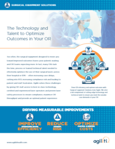 Agiliti surgical services brochure