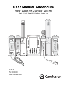 alaris system user manual