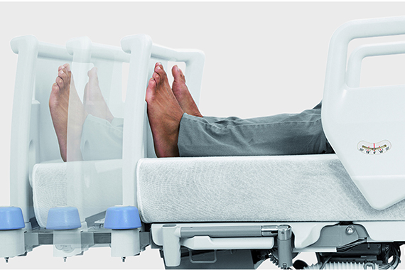 crosscare bed frame electric foot extension