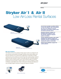 stryker air 1 air 2 brochure