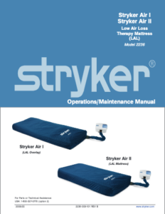 stryker air 1 air 2 manual