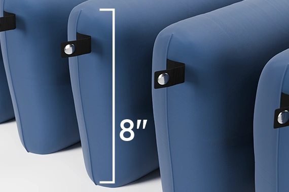 8-inch air cells for the Adapt Air Pro support surface